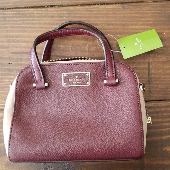 Kate Spade Mini Felix Leather & Suede Satchel - Picture 3 of 7